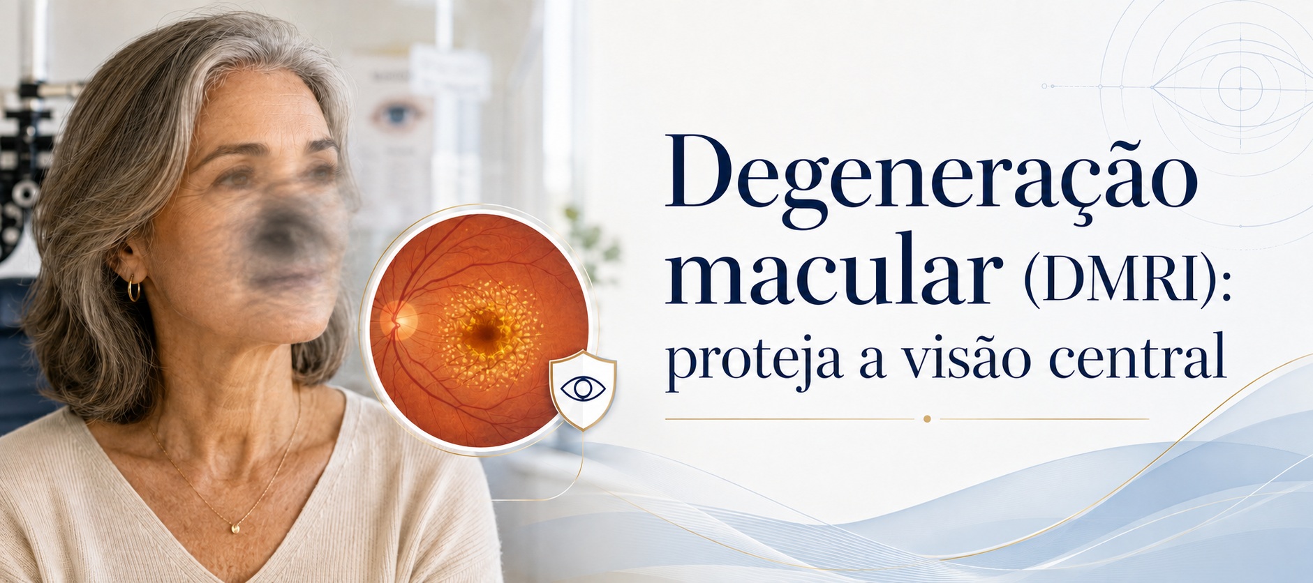 Degeneração macular (DMRI): proteja a visão central