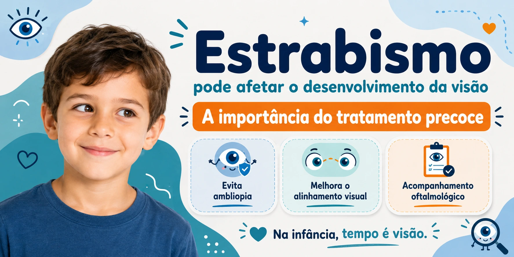 Estrabismo: por que vai além da estética