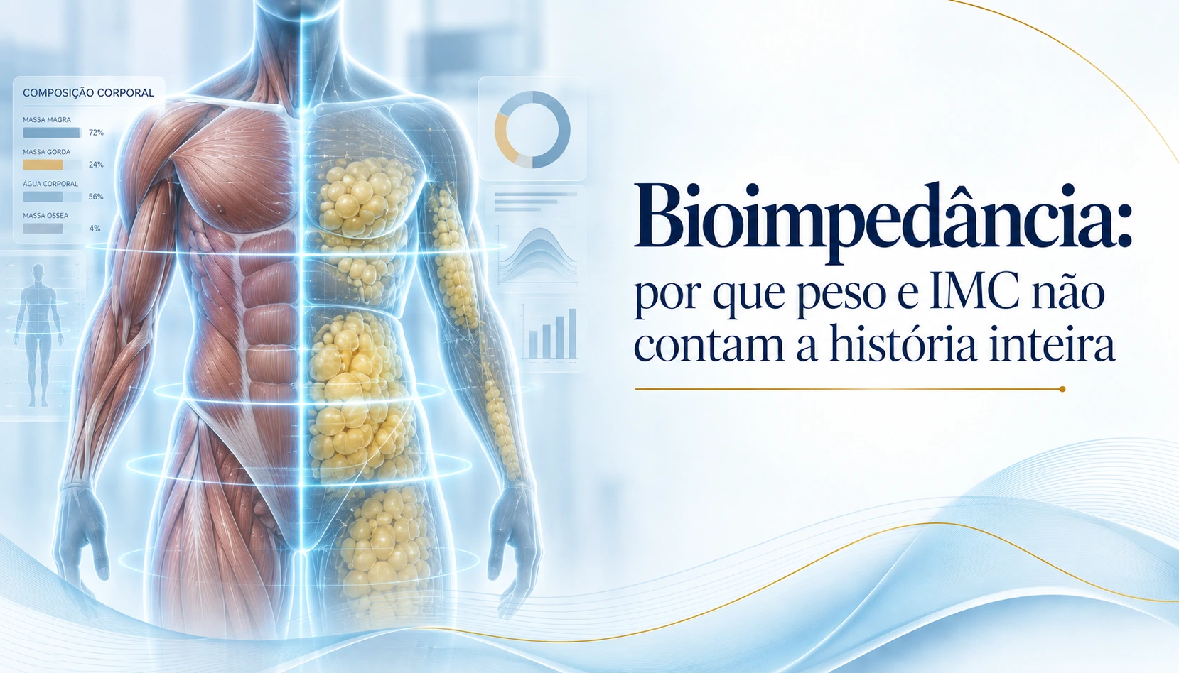 Bioimpedância: por que peso e IMC não contam a história inteira